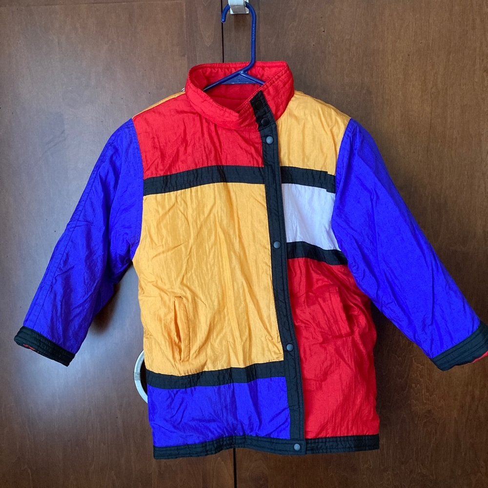 Andy Johns vintage color block jacket